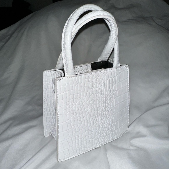 Faux Croc Leather Mini Purse - Picture 3 of 5